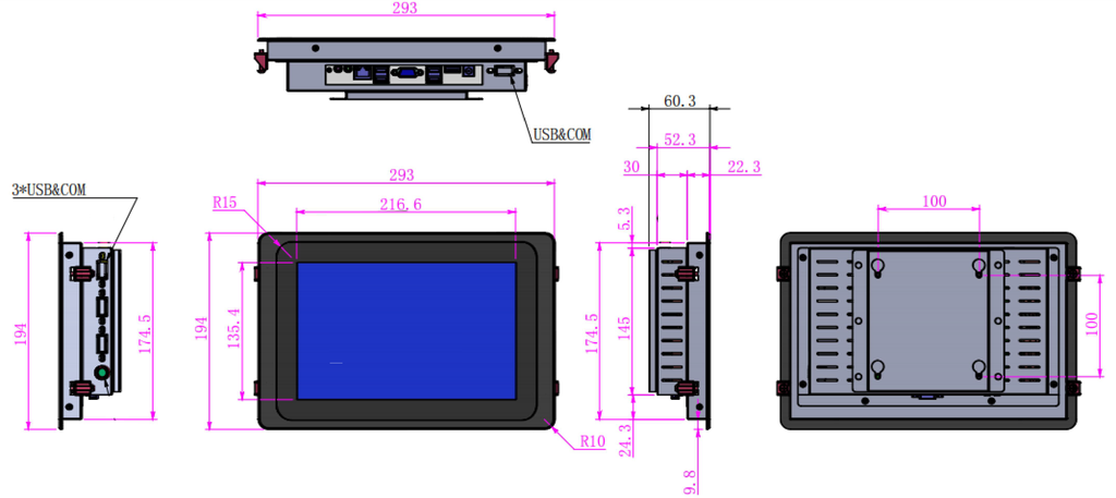 iLCD3-101 Dim
